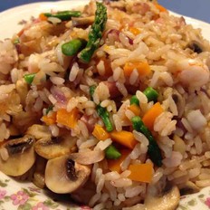 意大利海鲜烩饭 seafood risotto