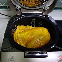 电饭锅版盐焗鸡的做法图解5