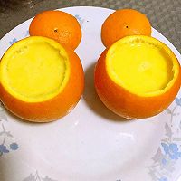 鲜橙蒸蛋小宝贝美食冬季养生餐的做法图解6