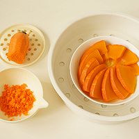 南瓜胡萝卜米糊——宝宝营养食谱之一的做法图解2