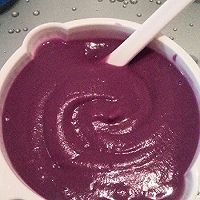 宝宝辅食——紫薯奶羹的做法图解4