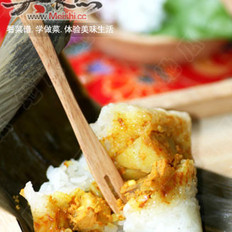 椰香咖喱鸡肉粽