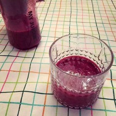 奇异果蓝莓汁