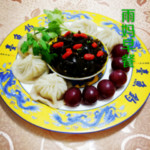 色彩斑斓的清晨上海小笼汤包的做法